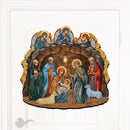 Orthodox Nativity Scene Door Hanger