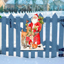 Nordic Santa & Woodland Friends Door Decor
