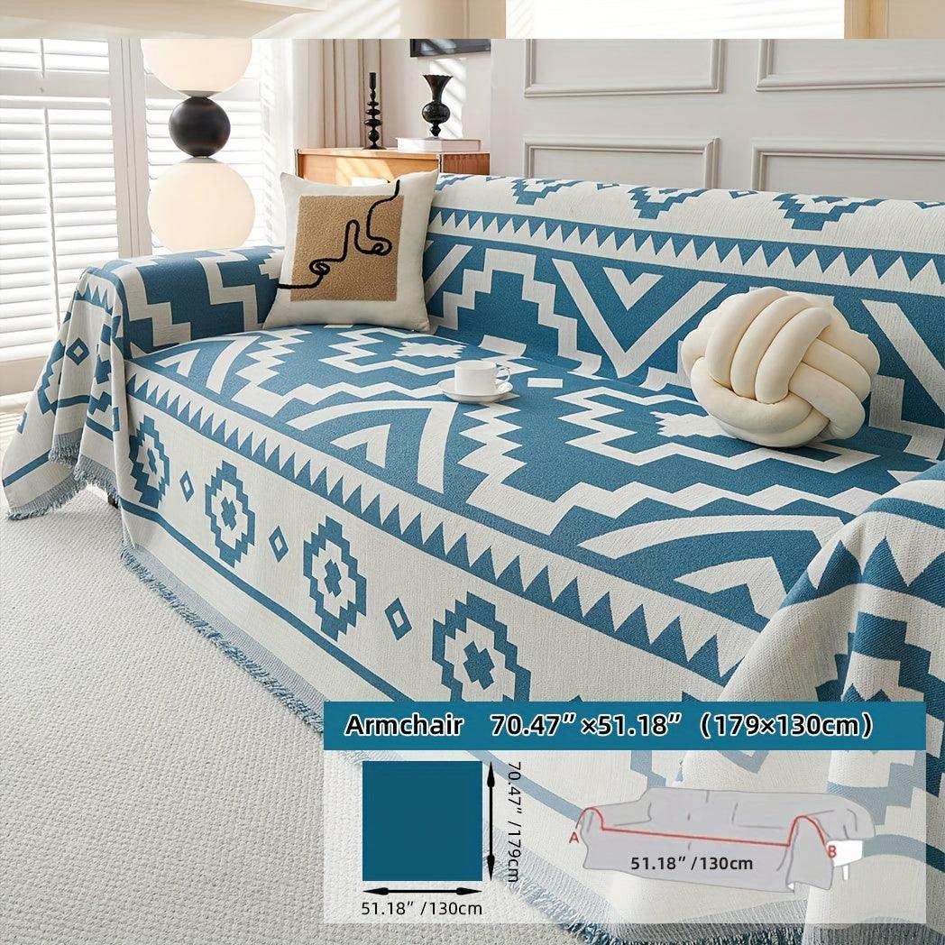 179*130cm（70.47*51.18 inches） / Blue-Sicily