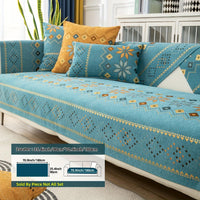 Stylish Bohemian Chenille Slipcovers for Couches