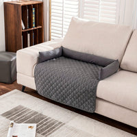 Fluffy Calming Dog Bed Sofa Cover - Pet Mat for Ultimate Comfort