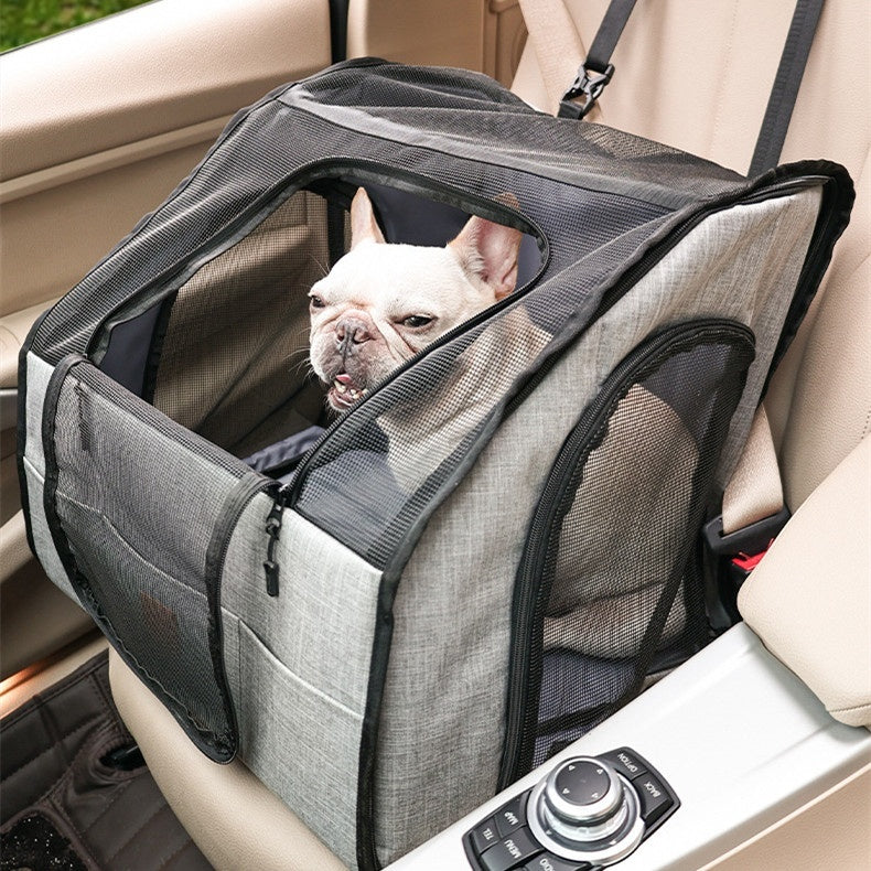 Vehicle Pet Kennel: Portable & Foldable