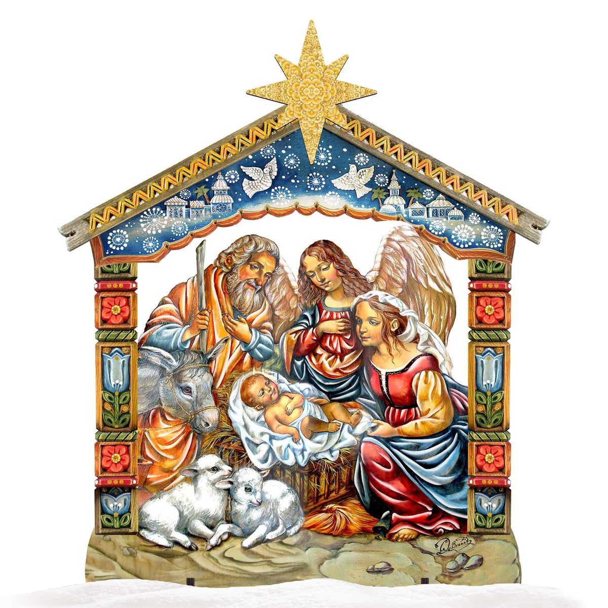 Decorative Nativity Outdoor Display