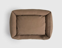 Warby Beige Lounge Dog Bed by Jax & Bones