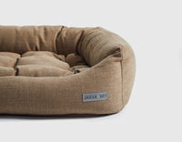 Warby Beige Napper Dog Bed by Jax & Bones