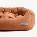 Warby Terracotta Napper Dog Bed by Jax & Bones