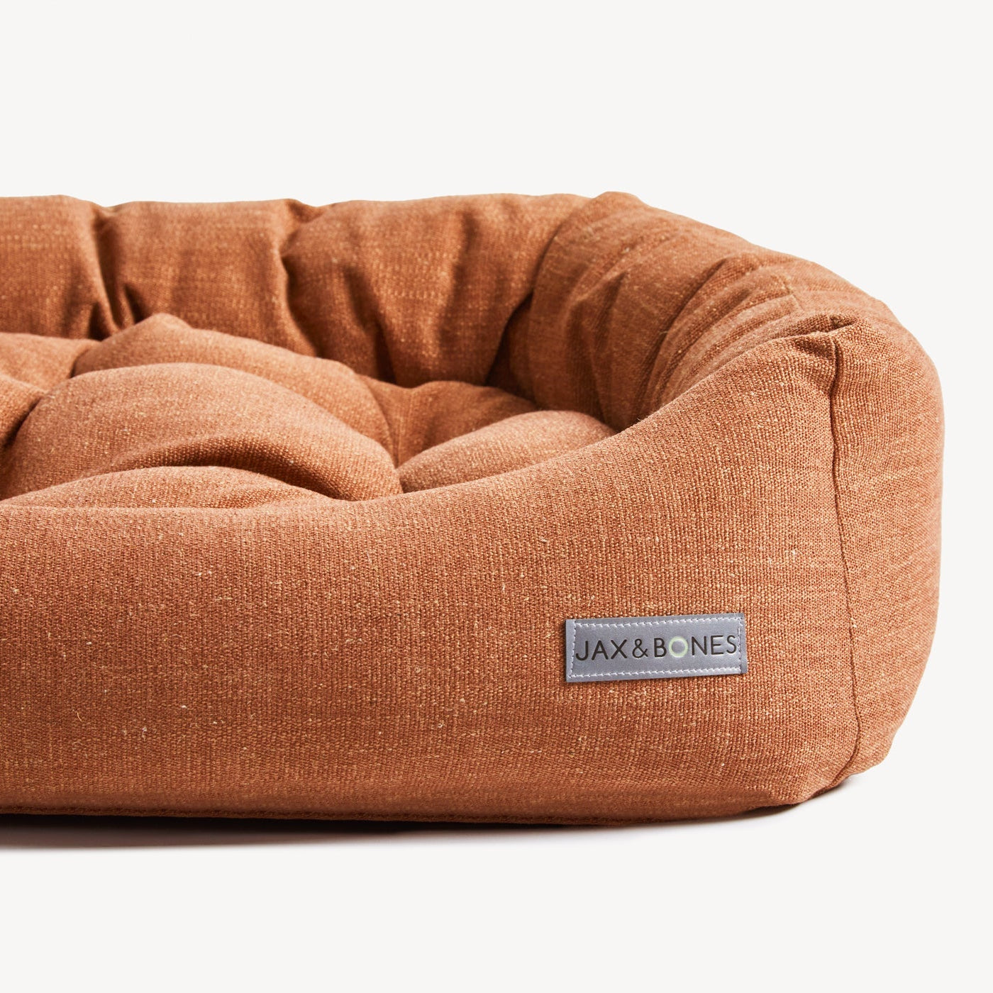 Warby Terracotta Napper Dog Bed by Jax & Bones