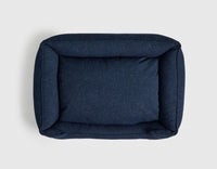 Warby Navy Lounge Dog Bed by Jax & Bones