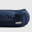 Warby Navy Lounge Dog Bed by Jax & Bones