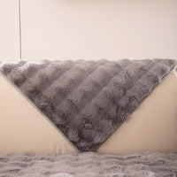 Molly Mutt Couch Cover - Soft, Cozy, and Non-Slip Plush Sofa Protector