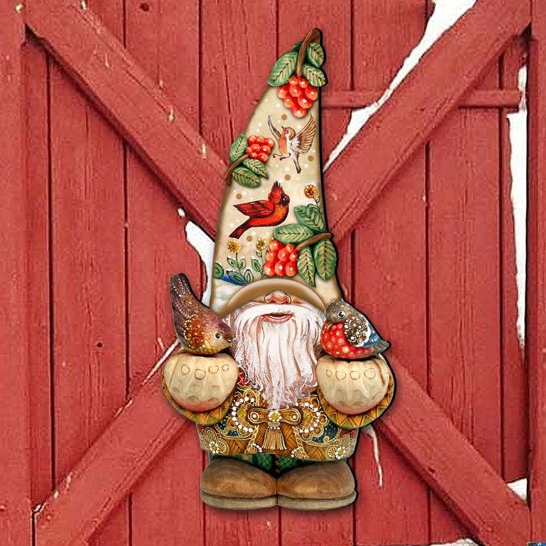 Fall Gnome Halloween Door Decor by G. DeBrekht - Thanksgiving Halloween Decor - 8611013H