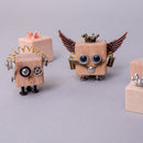 Wood Robots DIY Building Kit (2) - Backpack Keychains