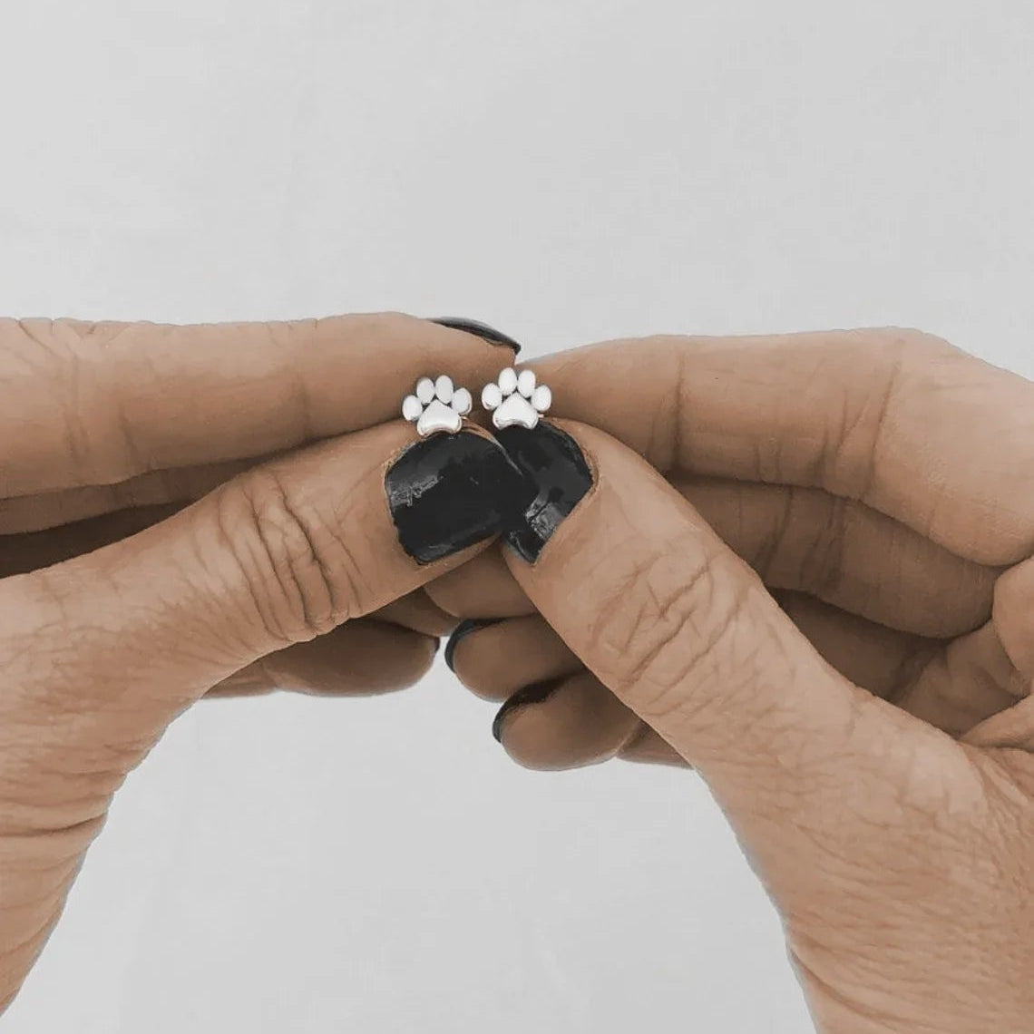 Paw Stud Earrings