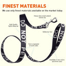 Reflective Nylon Dog Leash: ESA, Service Dog, Adopt Me, Do Not Pet, Therapy Dog