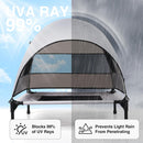 Outdoor Dog Cot and Shade Canopy