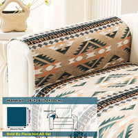 Boho Couch Cover - Chic Snow Chenille Sofa Slipcover