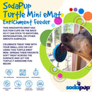Turtle Mini Enrichment Lick Mat with Suction Cups - 5"