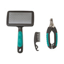 Country Living All-in-One 3-Piece Dog Grooming Kit for a Healthy and Well-Groomed Pet