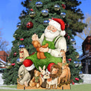 Santa's Workshop Outdoor Yard Decor