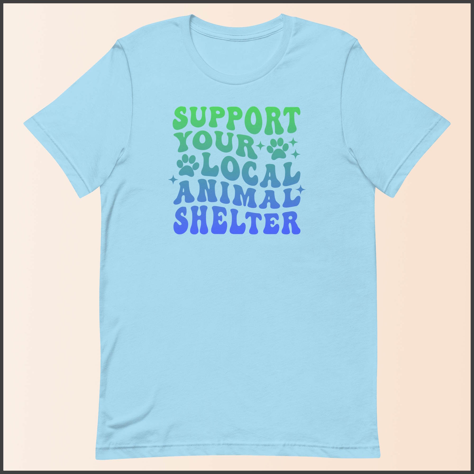 Support Your Local Animal Shelter Unisex T-shirt
