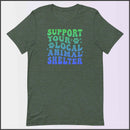 Support Your Local Animal Shelter Unisex T-shirt