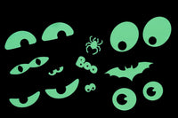 Boo! Halloween Glow-in-the-Dark Stickers