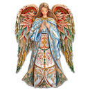 Elegant Angel of Hope Wood Art