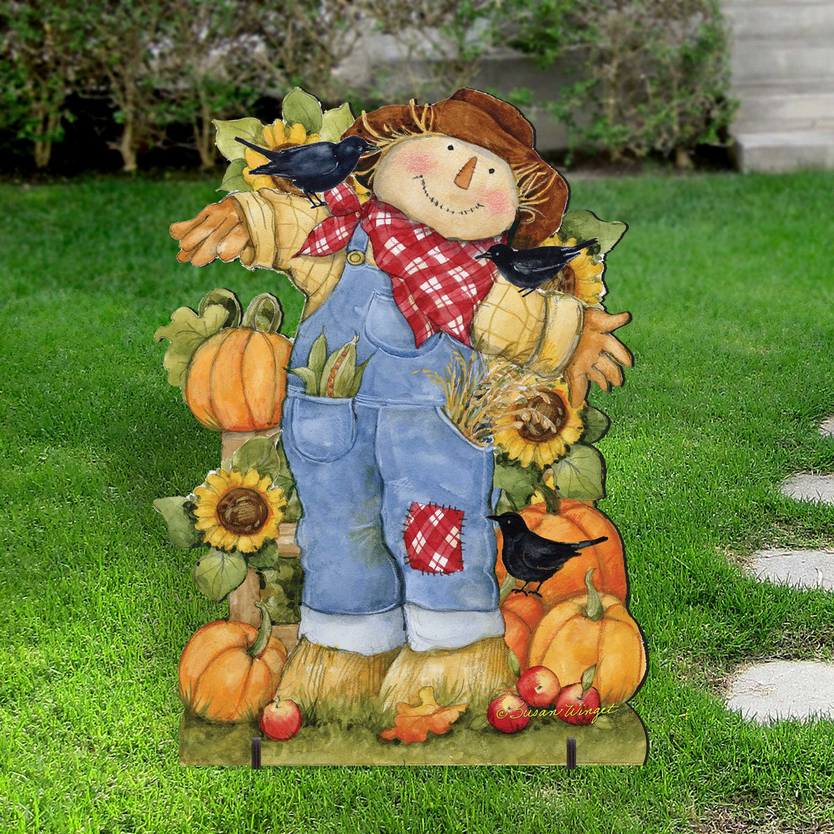 Scarecrow Fall Yard Decoration