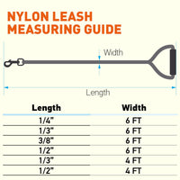 Nylon Round Dog Lead
