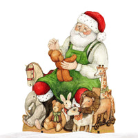 Santa's Workshop Outdoor Yard Decor