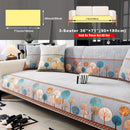 Pet Proof Couch Cover - Boho Chenille Sofa Cover with Tree Embroidery