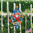 Santa & Airplane Sleigh Door Hanger Decor