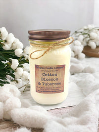 Cotton Blossom & Tuberose Candle
