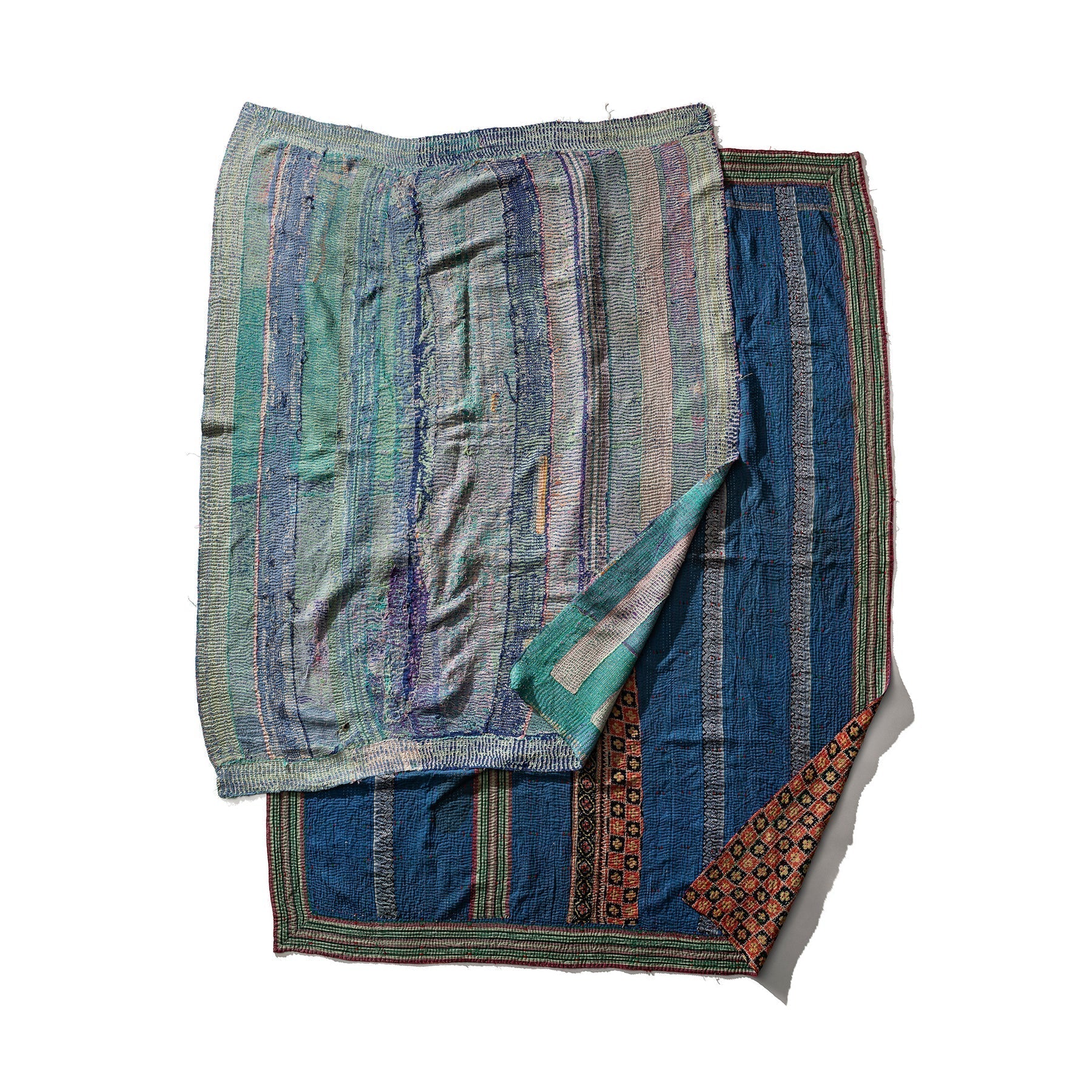 Vintage Kantha Quilt Pet Bed