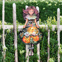 Halloween Fairy Door Decor Art