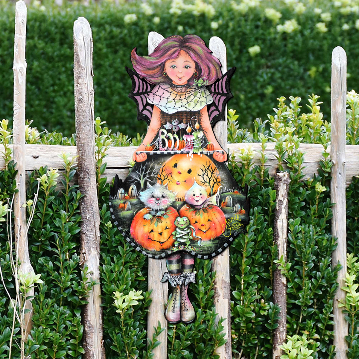 Halloween Fairy Door Decor Art
