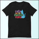 Cats are My Favorite People Unisex T-shirt