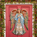 Elegant Angel of Hope Wood Art