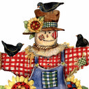 Bethany Scarecrow Halloween Outdoor Decor by Susan Winget - Thanksgiving Halloween Decor - 8471201F-SW