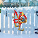 NOEL Nativity & Star of Bethlehem Door Hanger