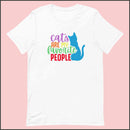 Cats are My Favorite People Unisex T-shirt