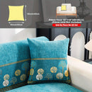 Pet Proof Couch Cover - Boho Chenille Sofa Cover with Tree Embroidery