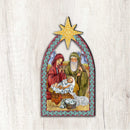 Illustrated Nativity Door Hanger