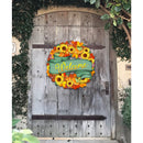 Flower Fall Holiday Door Wreath by G. DeBrekht - Thanksgiving Halloween Decor - 8185305-2H