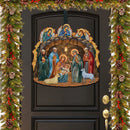 Orthodox Nativity Scene Door Hanger