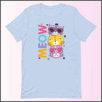 Meow Cool Cats Unisex T-shirt