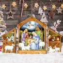 O Come Let Us Adore Him Nativity Scene Lawn Art