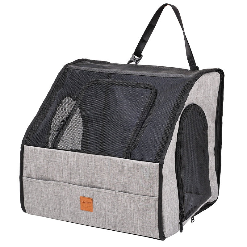 Vehicle Pet Kennel: Portable & Foldable