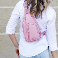 Pippa Reversible Nylon Sling Bag