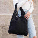 Soft Knit Hobo Shoulder Bag